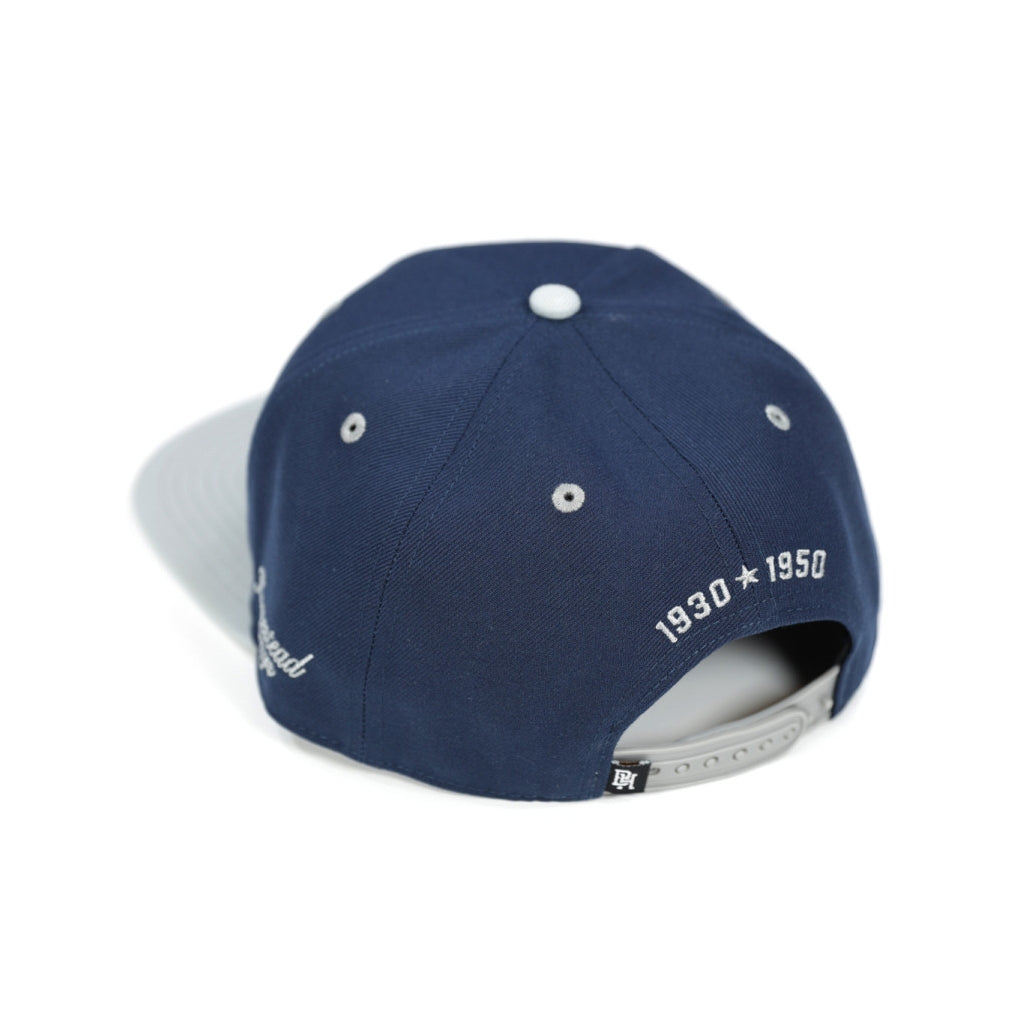 Homestead Grays Snapback Baseball Cap (Rear)