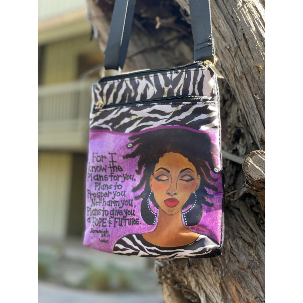 Hope and Future by Sylvia "Gbaby" Cohen: African American Crossbody Travel Purse (Lifestyle)