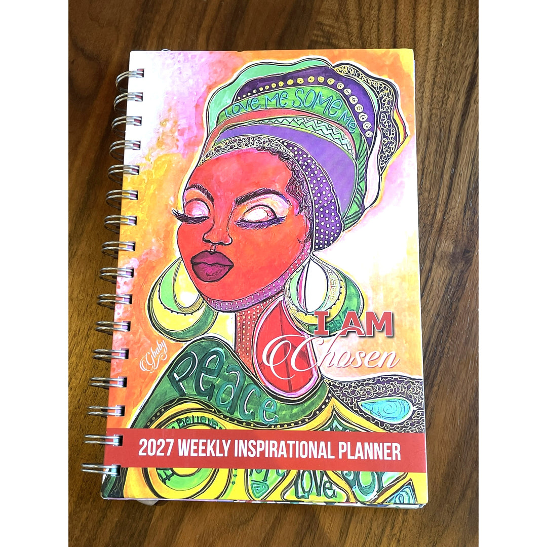 I Am Chosen 2027 Weekly Inspirational Planner by Sylvia "GBaby" Cohen (Lifestyle)