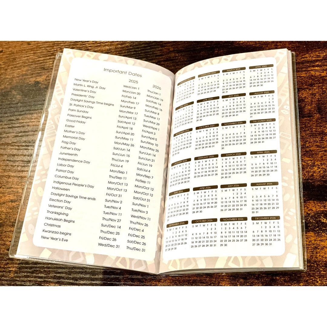 I Am Divine by Sylvia "Gbaby" Cohen: African American 2025-2026 Checkbook Planner  (Important Dates)