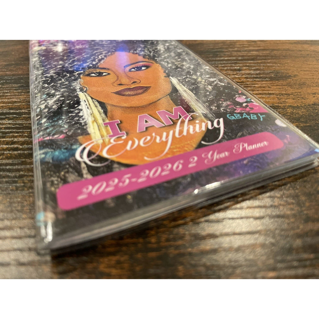 I Am Everything by Sylvia "Gbaby" Cohen: African American Two Year Pocket Calendar/Planner 2025-2026 (Lifestyle 2)