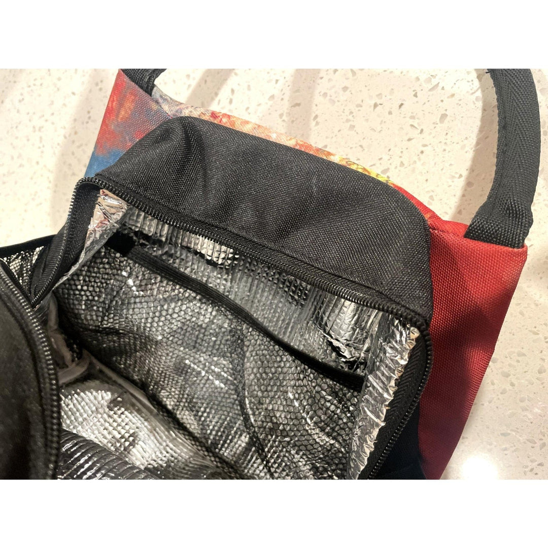 Sylvia "GBaby" Cohen's I Am Fierce lunch bag with profile of confident woman (Lifestyle 6)