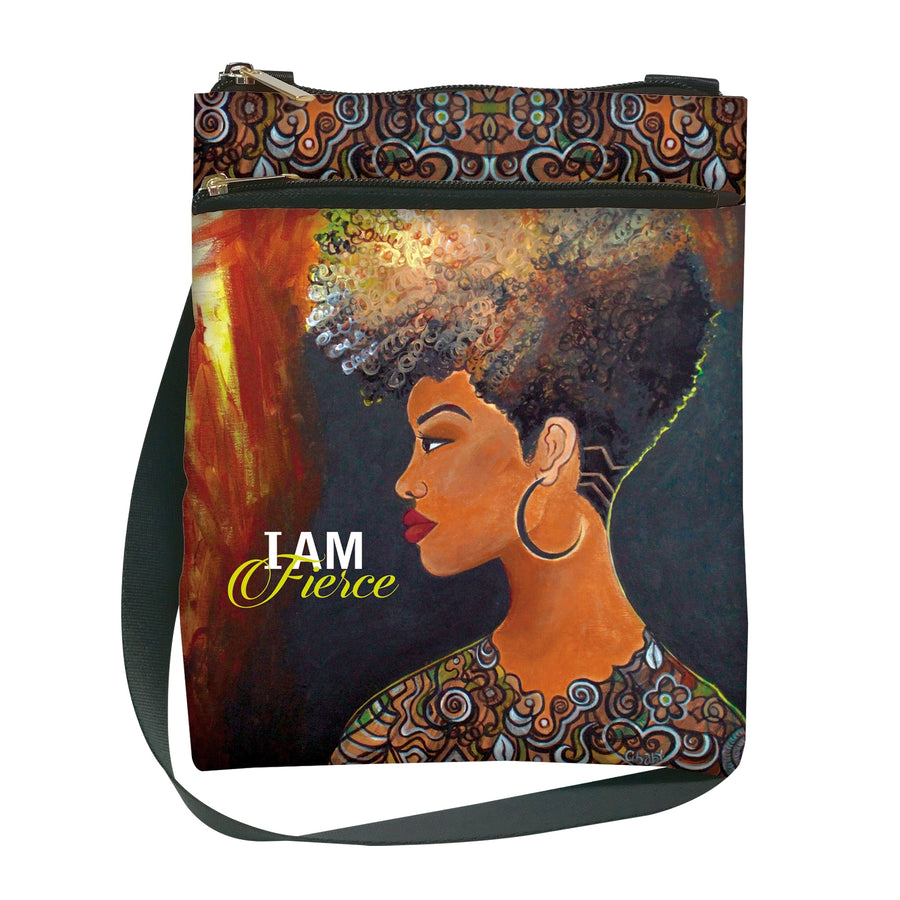 I am Fierce: African American Travel Purse by Sylvia "Gbaby" Cohen