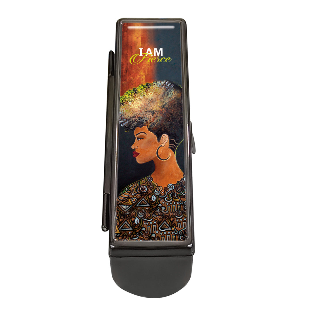 I Am Fierce by Sylvia "Gbaby" Cohen: African American Lipstick Mirror Case