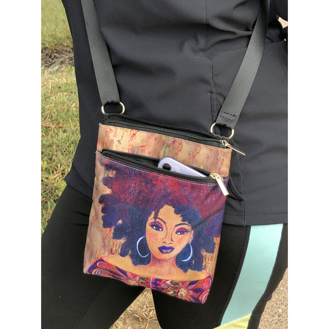I am Marvelously Made: African American Travel Purse by Gbaby (Lifestyle 2)