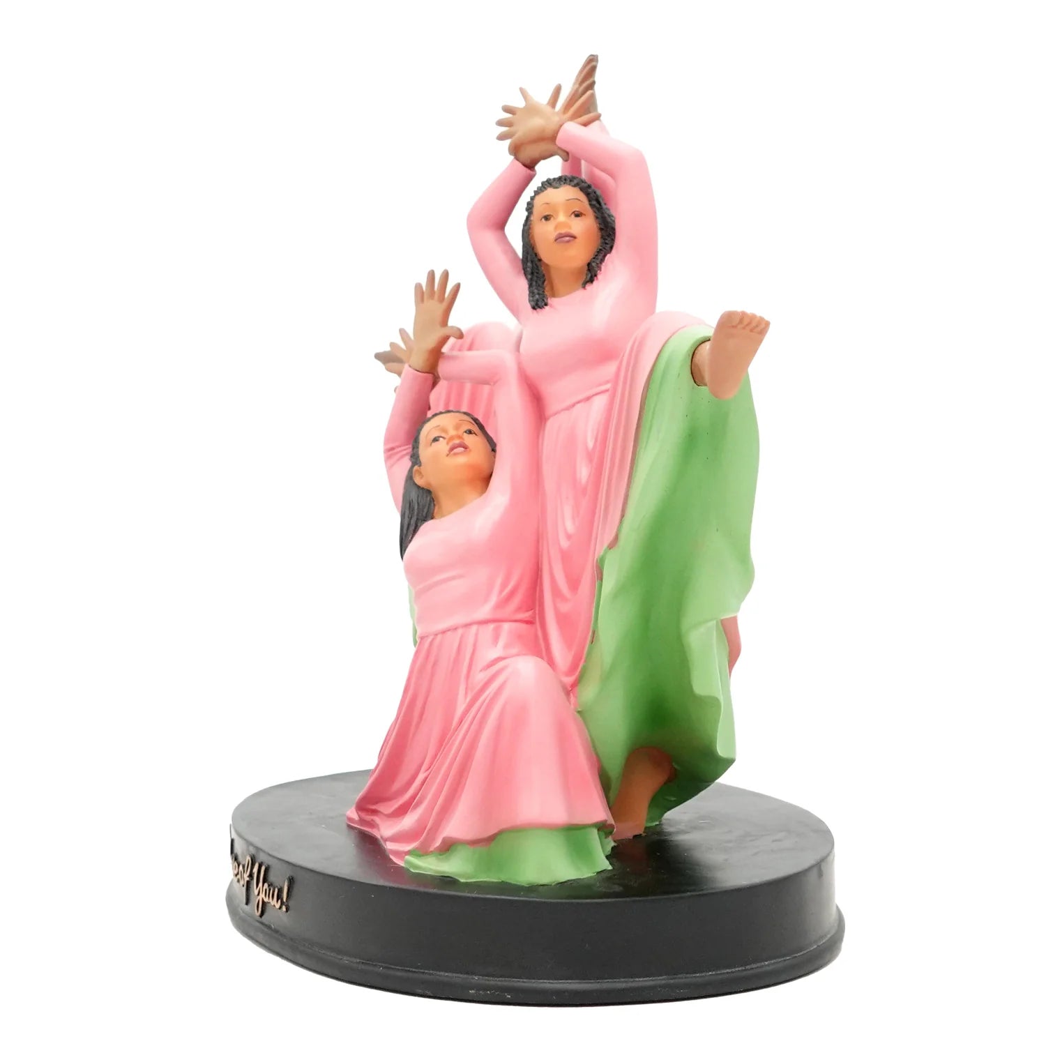 23 of 25: In Awe of You: African American Praise Dancer Figurine (Ivy Edition)