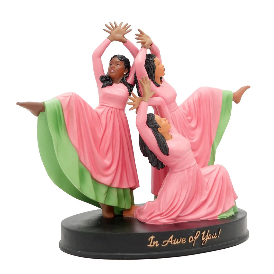 In Awe of You: African American Praise Dancer Figurine (Ivy Edition)