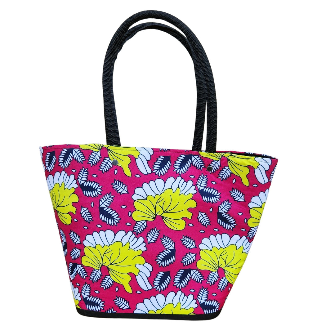 Ini: Authentic African Malagasy Tote Bag
