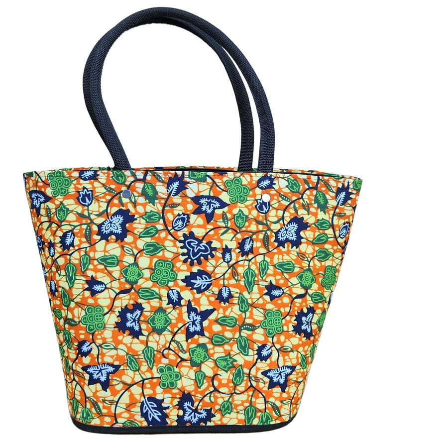Jalissa: Authentic African Malagasy Tote Bag