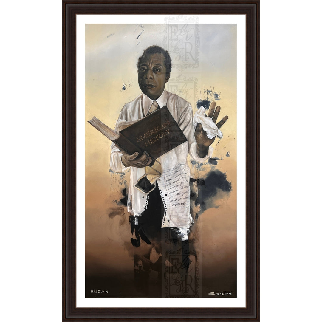 James Baldwin: Run Tell That by Edwin Lester (Paper, Brown Frame)
