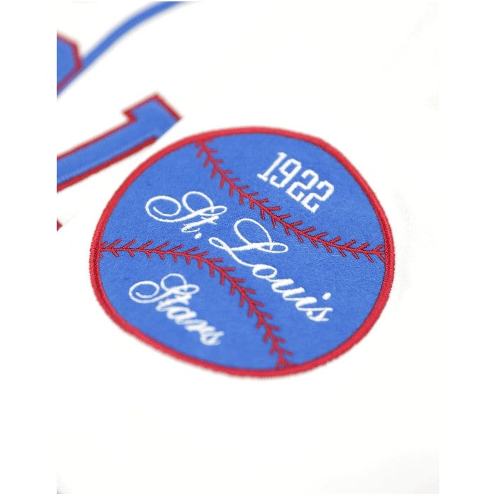 James "Cool Papa Bell": St. Louis Stars Heritage Baseball Jersey (Sleeve Detail 2)