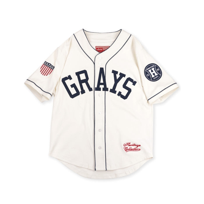 Josh Gibson: Homestead Grays Baseball Jersey (Front)