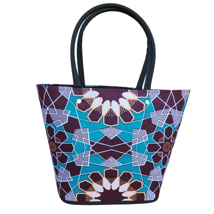 Kalisa: Authentic African Malagasy Tote Bag