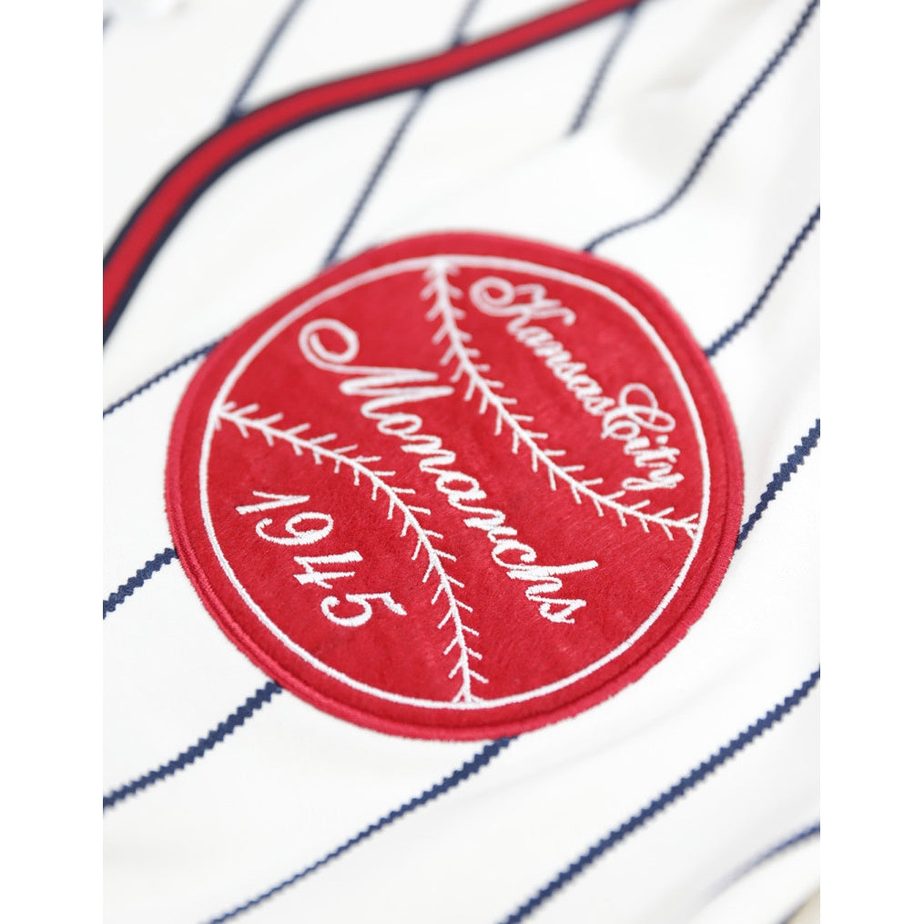 Kansas City Monarchs Heritage Baseball Jersey (Detail - Sleeve 2)