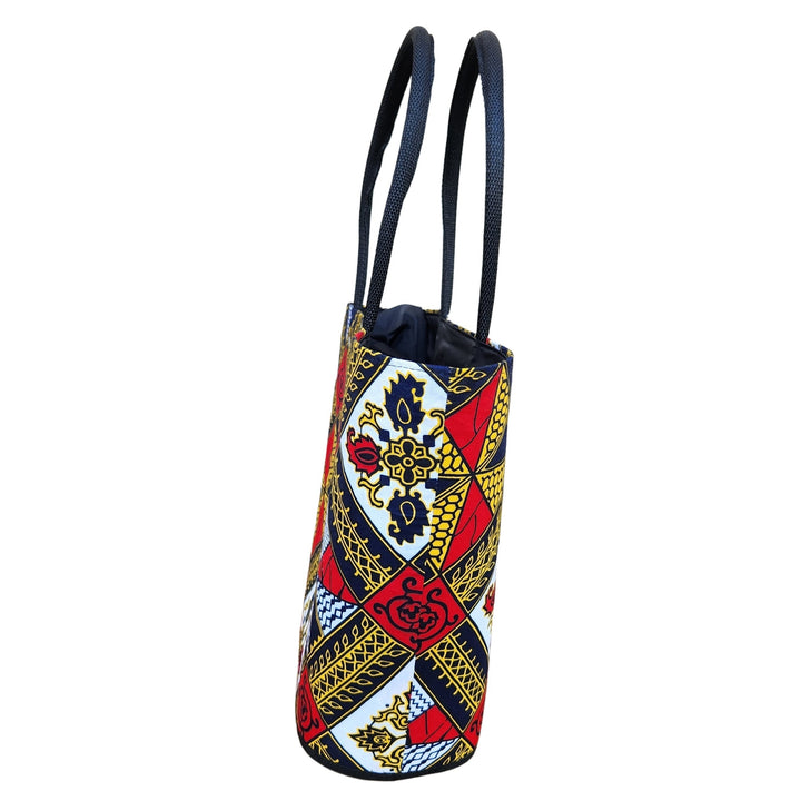 Kenise: Authentic African Malagasy Tote Bag