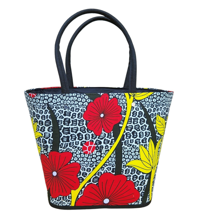 Kiyana: Authentic African Malagasy Tote Bag