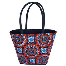 Amahle: Authentic African Malagasy Tote Bag