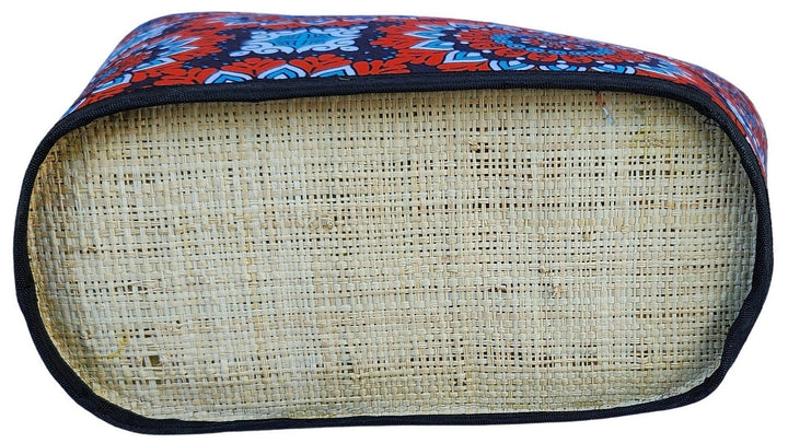 Amahle: Authentic African Malagasy Tote Bag (Bottom)