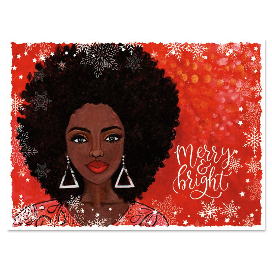 Merry and Bright by Sylvia "Gbaby" Cohen: Delta Sigma Theta Christmas Card Box Set