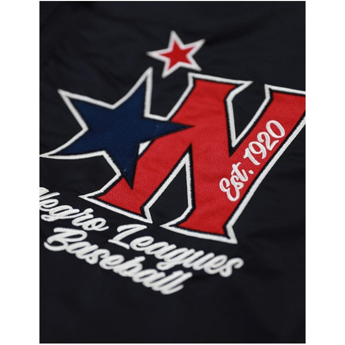 Negro Leagues Baseball Commemorative Embroidered Black Bomber