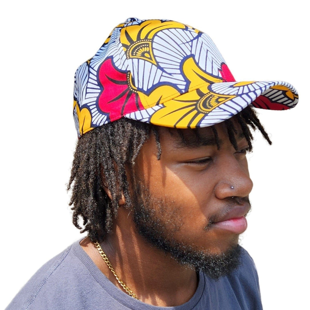 Ohene: Ankara/African Wax Print Unisex Snapback Baseball Cap