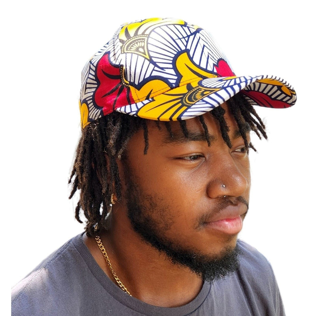 Ohene: Ankara/African Wax Print Unisex Snapback Baseball Cap