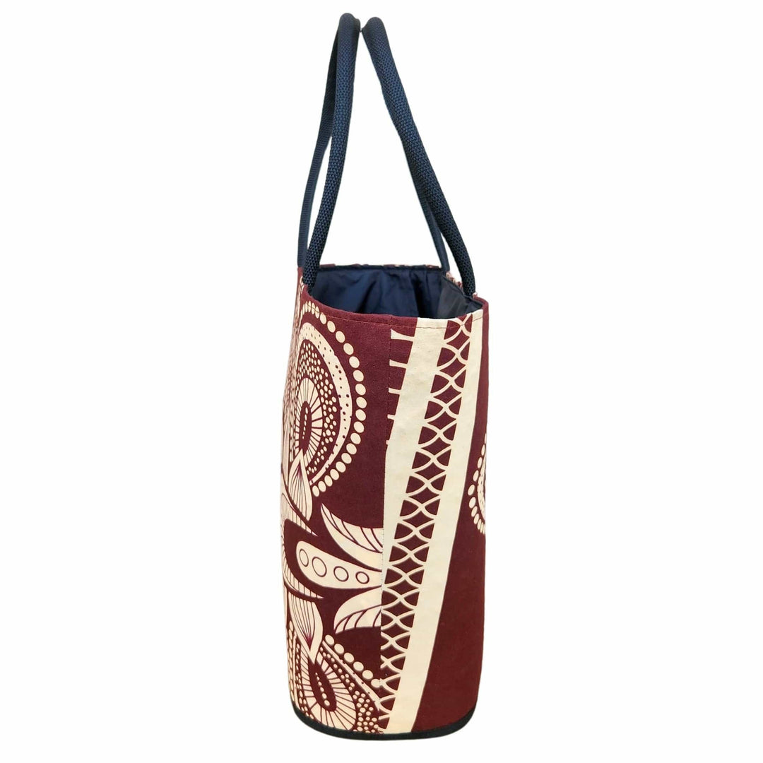 Ora: Authentic African Malagasy Tote Bag