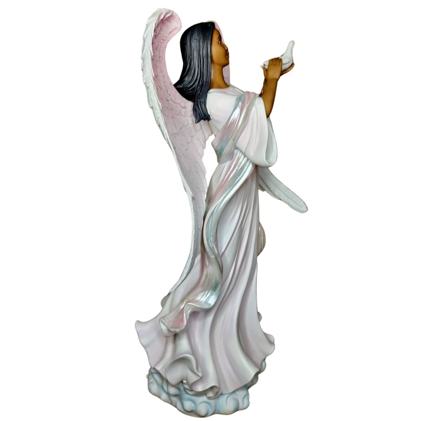 2 of 5: Peace on Earth: African American Angelic Figurine