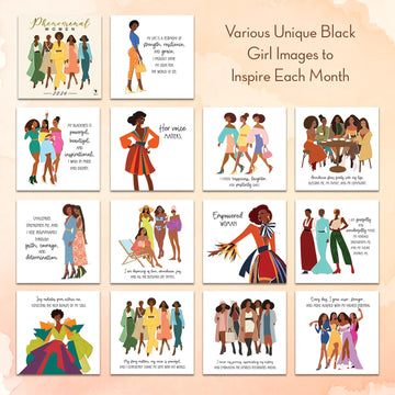 Phenomenal Women: The Art of Nicholle Kobi 2026 Wall Calendar (Inside Artwork)
