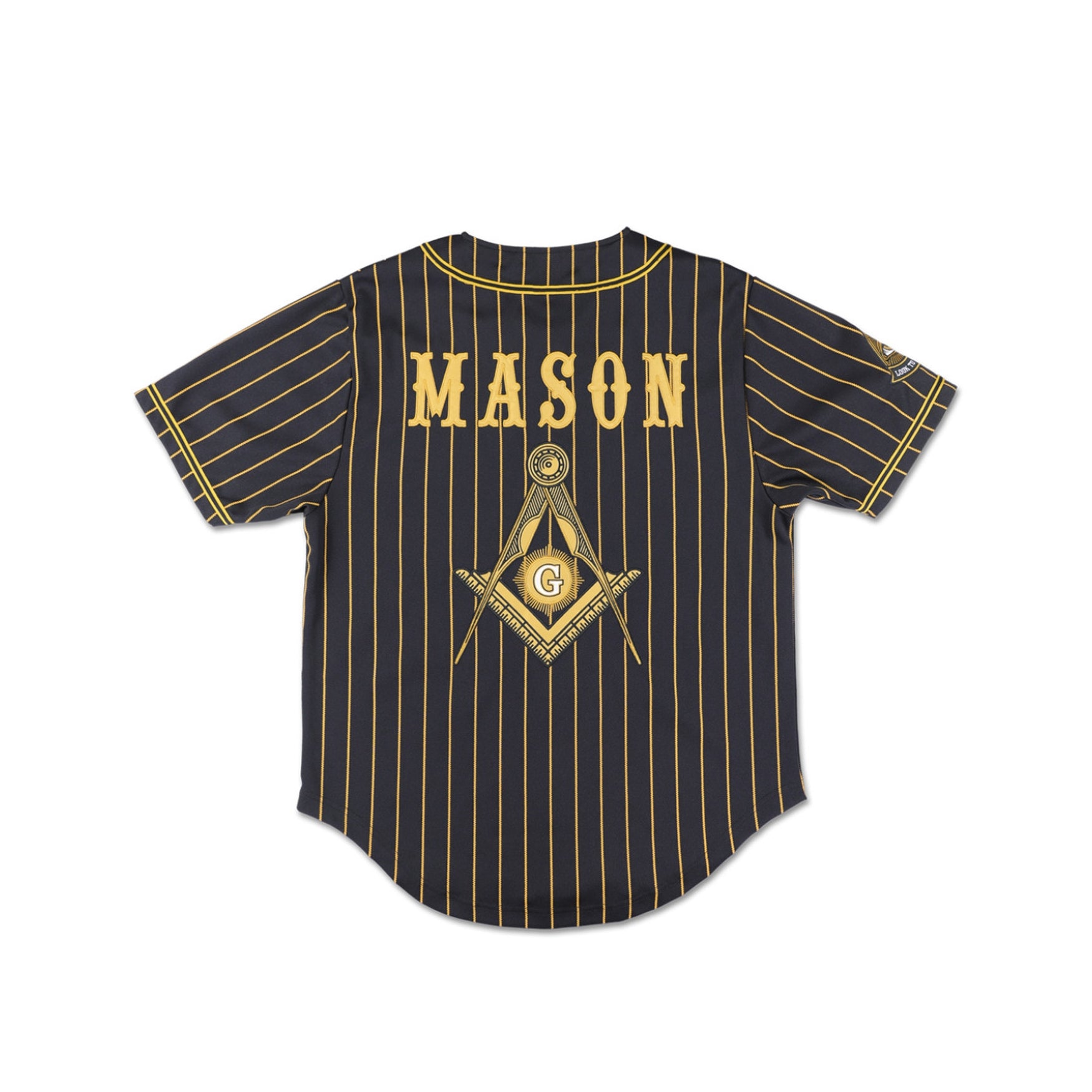 フィリーズ　キンブレル　 サイン ユニフォーム ホログラム　MLB Prince Hall 357 Freemasonry Baseball Jersey | Black w/ Gold