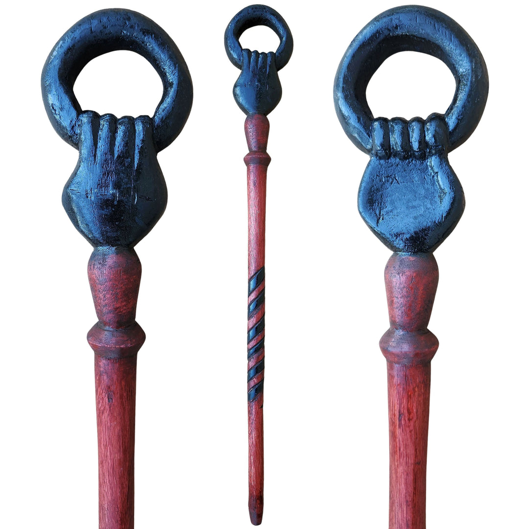 Resist: Authentic Makonde African Wooden Walking Stick – The Black Art Depot