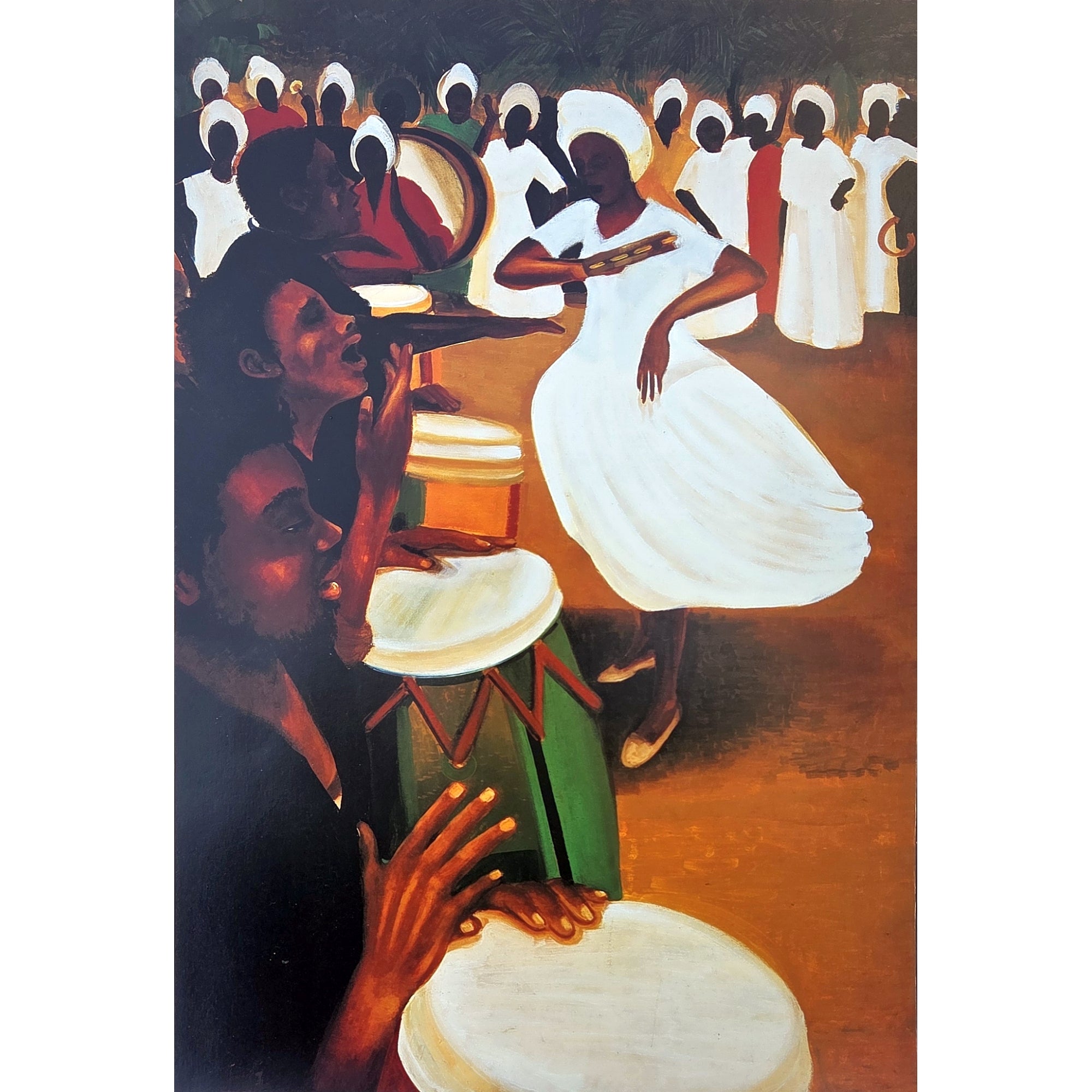 Uptown, Downtown by Ernie Barnes – The Black Art Depot