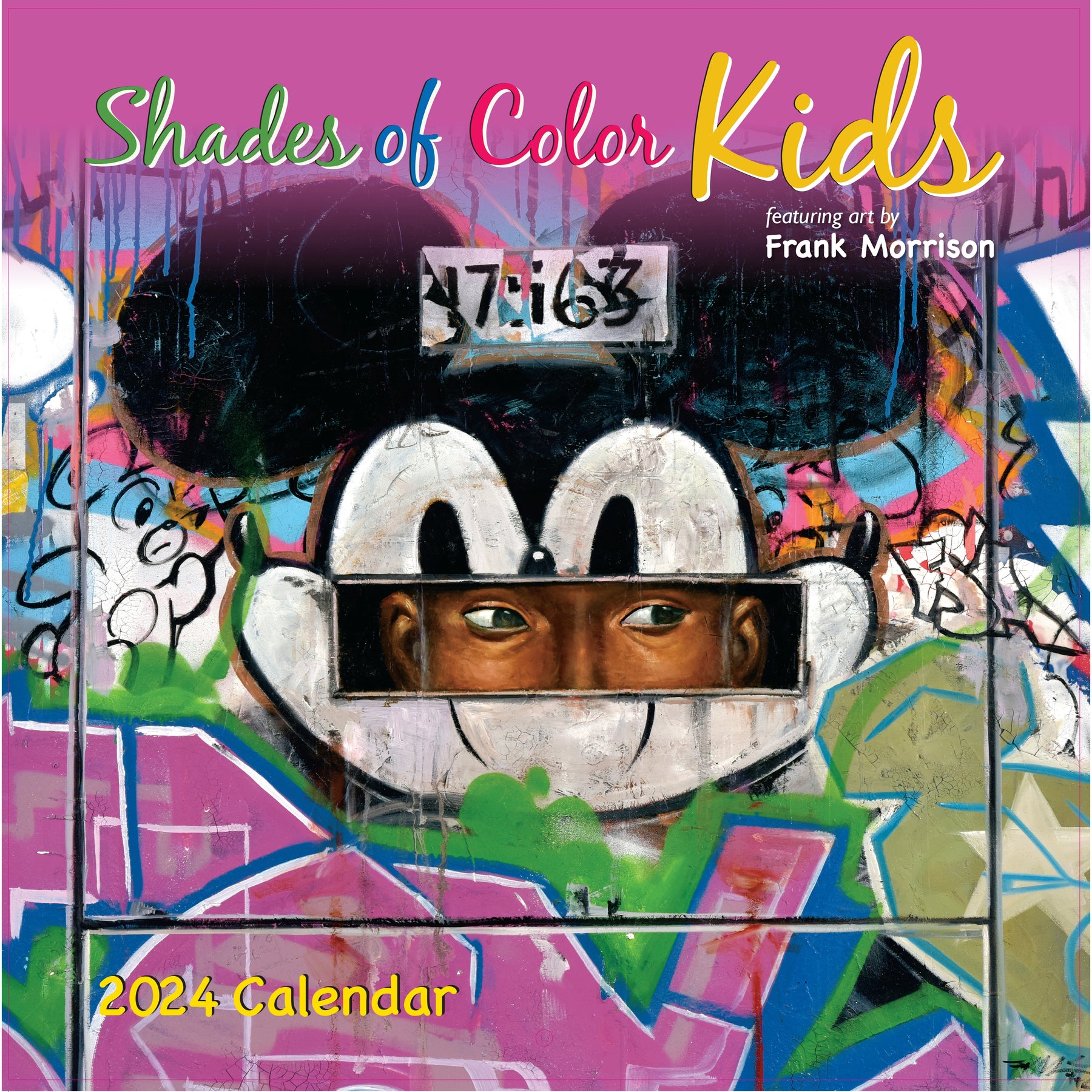 1 of 6: Shades of Color Kids by Frank Morrison: 2024 African American Calendar
