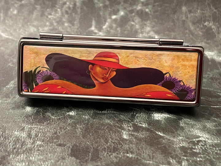 Spring by LaShun Beal: African American Lipstick Mirror Case
