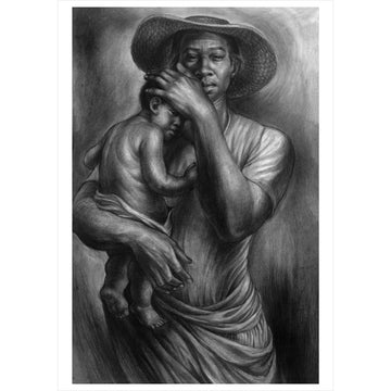 Charles White African American Boxed Notecard Set: Strong Women (Card 1)