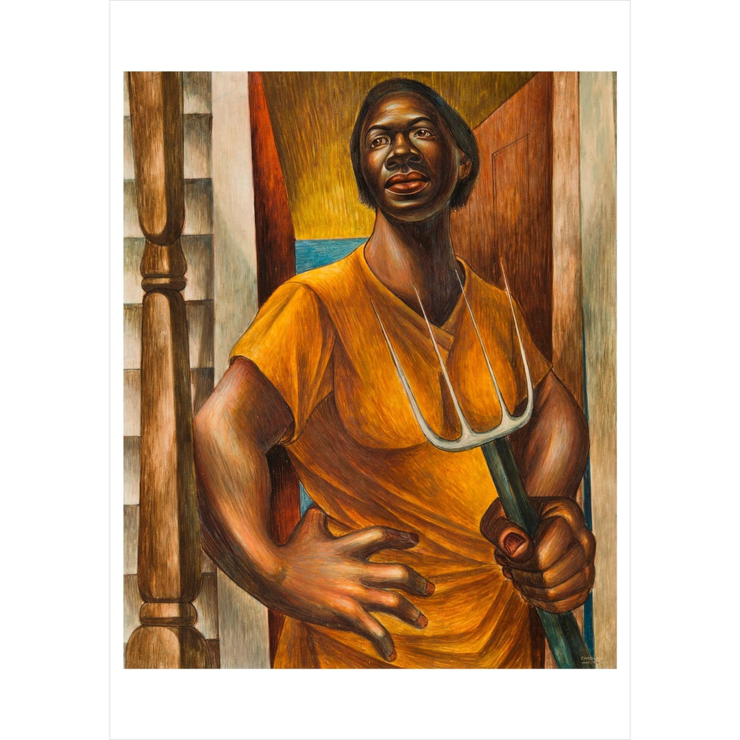 Charles White African American Boxed Notecard Set: Strong Women (Card 4)