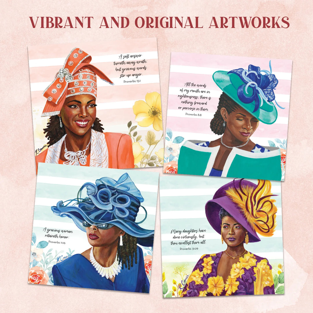 Sunday Morning: The Art of Keith Conner 2026 Black Art Wall Calendar (Inside Artwork 2)