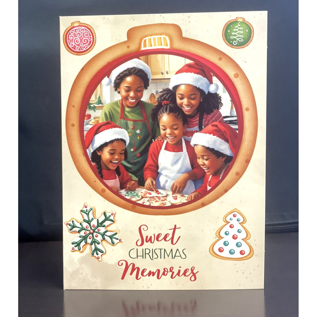 Sweet Treats & Christmas Memories: African American Christmas Card Box Set (Lifestyle, Front)