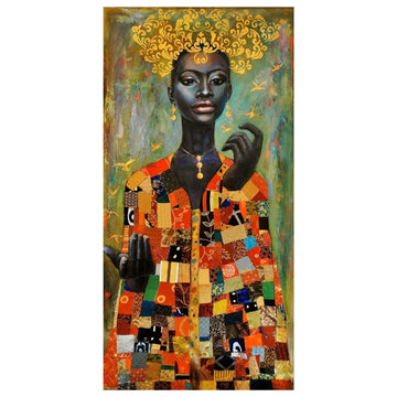Tamara Madden Boxed Notecard Set: Her Coat of Many Colors (Card 1)