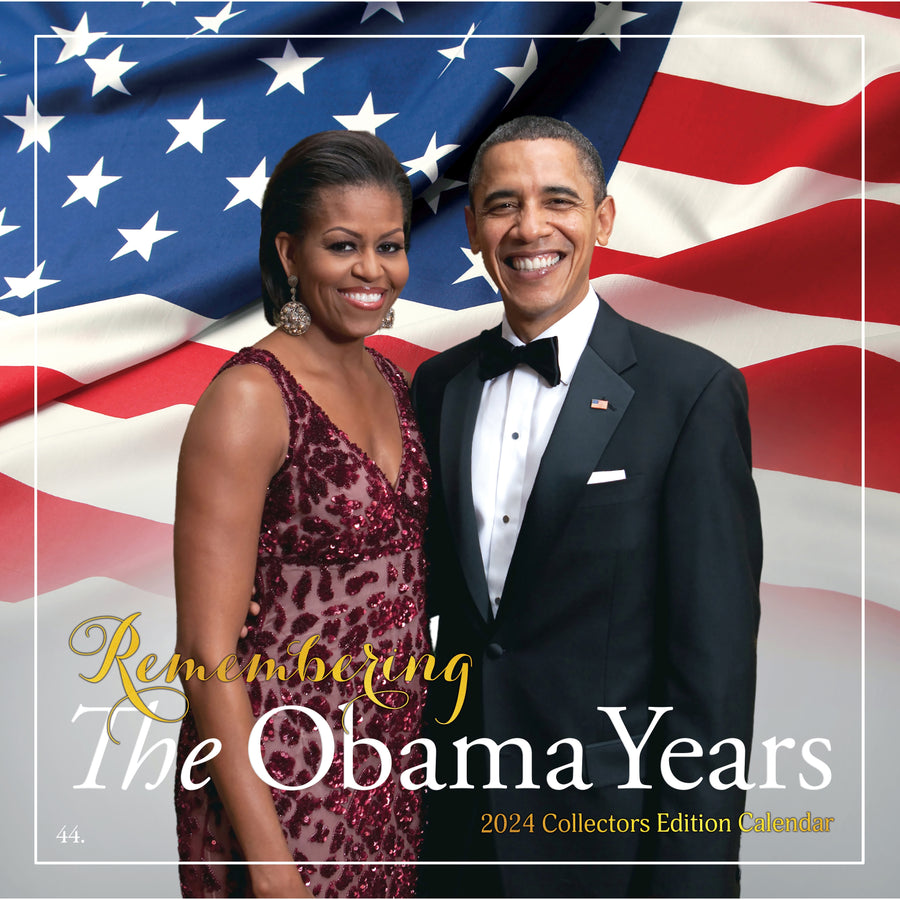 The Obama Years: 2024 Commemorative Black History Wall Calendar