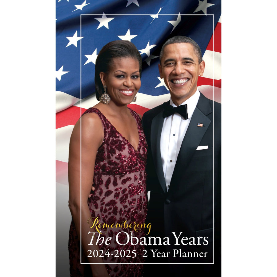 The Obama Years: Two Year Black History Pocket Calendar/Planner (2024-2025)