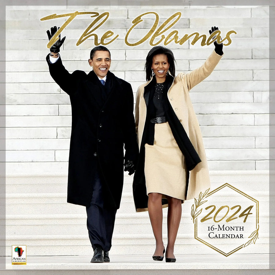 The Obama Legacy: 2024 Black History Commemorative Wall Calendar