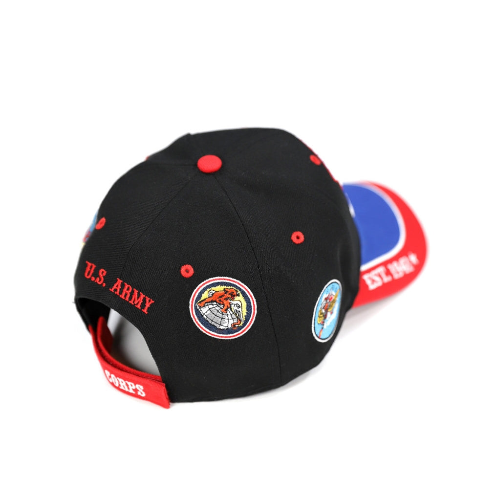 Tuskegee Airmen Squadron Patch Embroidered Baseball Cap (Side 2)