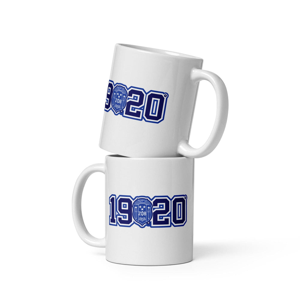 Zeta Phi Beta 1920 Crest Ceramic Coffee Mug (11 Ounce)