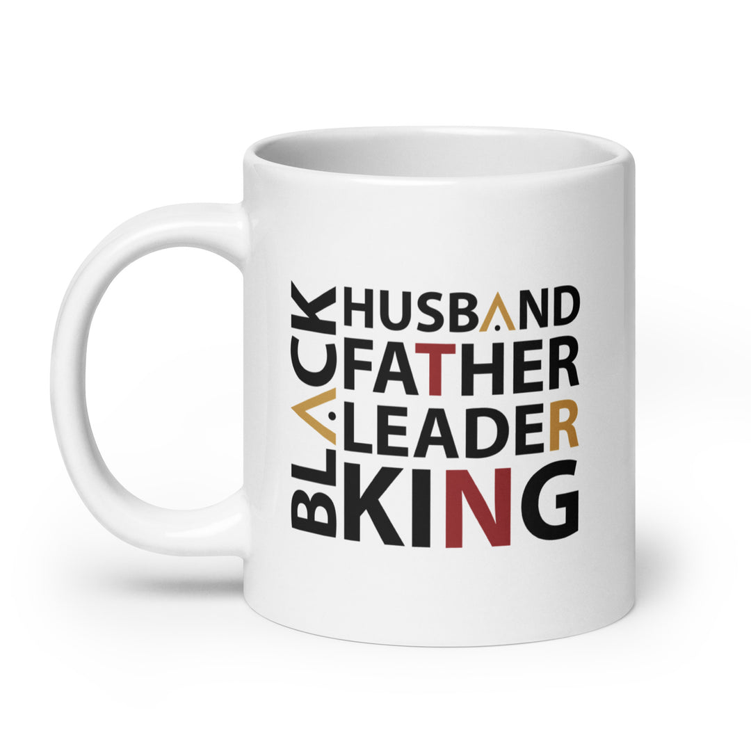 Black Husband Ceramic Coffee/Tea Glossy Mug (11 ounce)