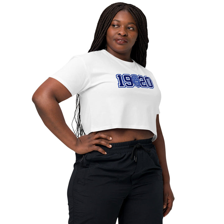 Zeta Phi Beta 1920 Crest Crop Top T-Shirt