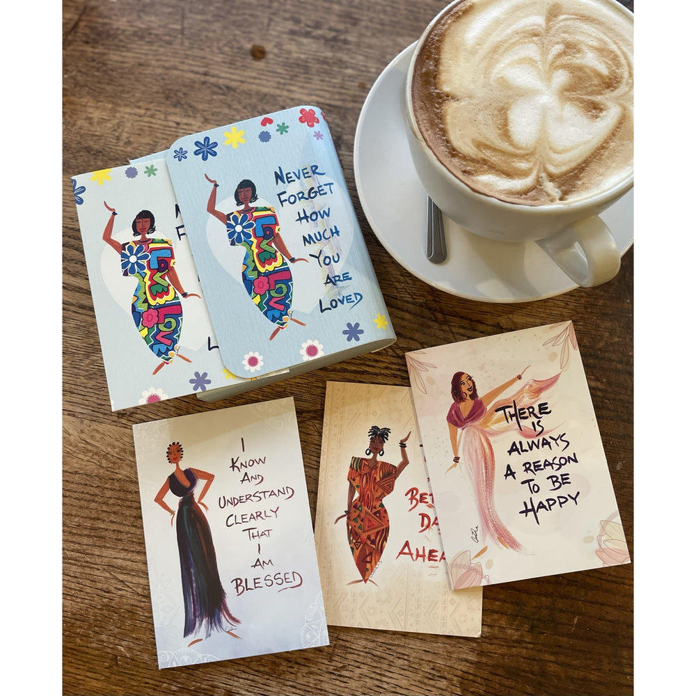 You are Loved by Cidne Wallace: African American Assorted Boxed Note Card Set (Lifestyle 2)