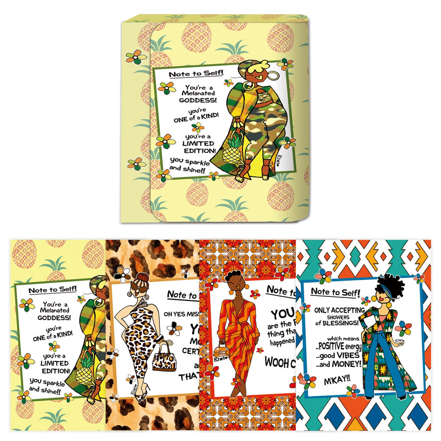 You Sparkle and Shine by Kiwi McDowell: African American Assorted Boxed Note Card Set