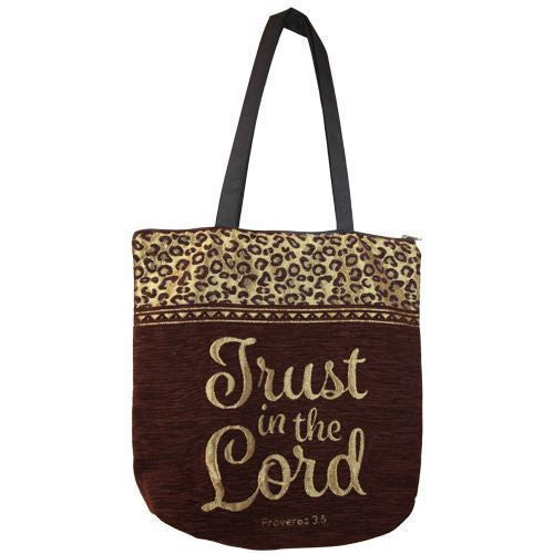Trust in the Lord: Inspirational/Religious Tote Bag by African American Expressions