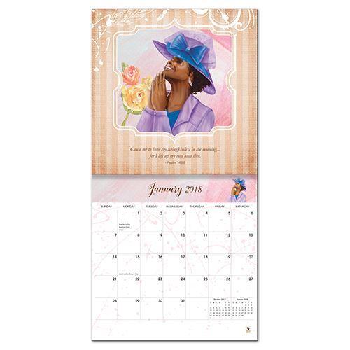 Sunday Morning: 2018 African American Religious Calendar by AAE (Interior)